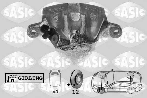 Handler.Part Brake caliper SASIC SCA6038 1