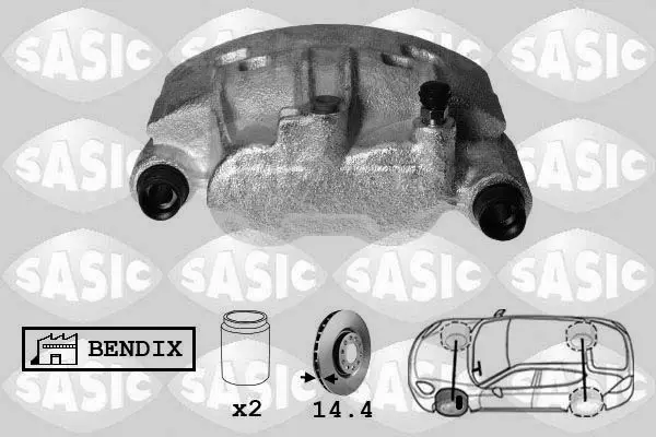 Handler.Part Brake caliper SASIC SCA6060 1