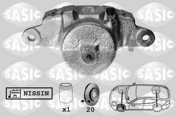 Handler.Part Brake Caliper SASIC SCA6082 1