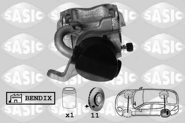 Handler.Part Brake caliper SASIC SCA6134 1