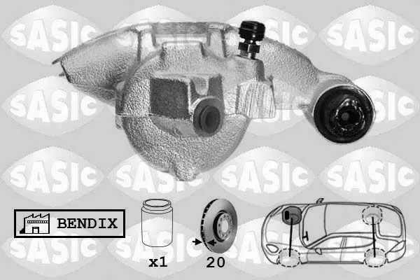 Handler.Part Brake caliper SASIC SCA6267 1