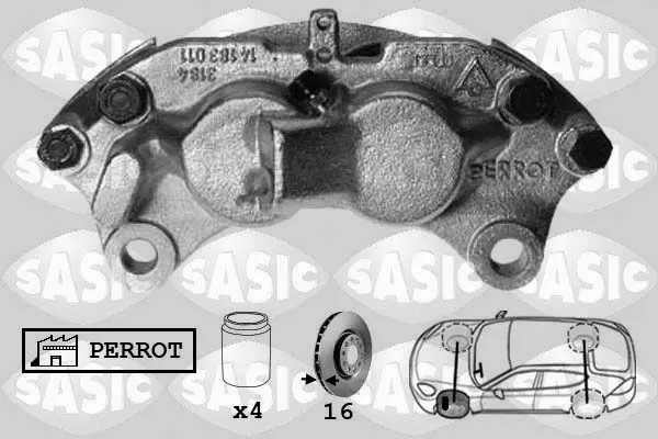 Handler.Part Brake caliper SASIC SCA6580 1