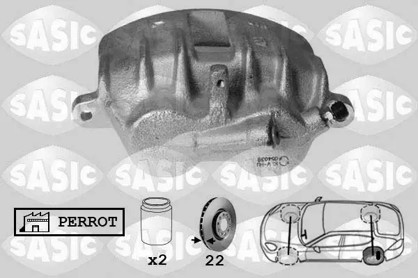 Handler.Part Brake caliper SASIC SCA6582 1