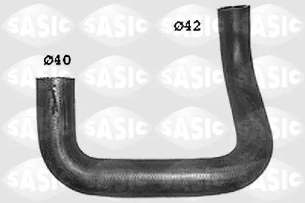 Handler.Part Radiator hose SASIC SWH0494 1