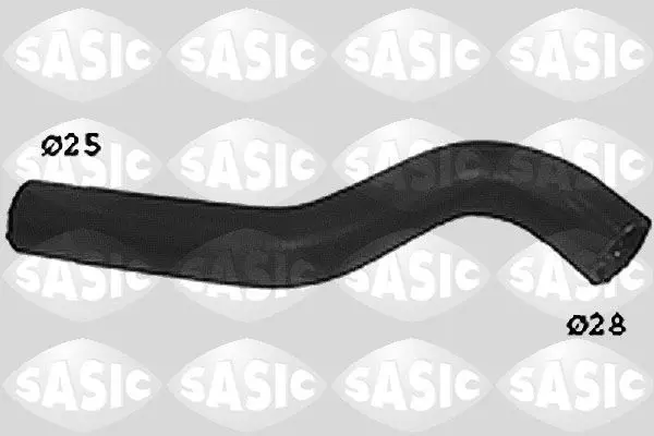 Handler.Part Radiator Hose SASIC SWH4166 1