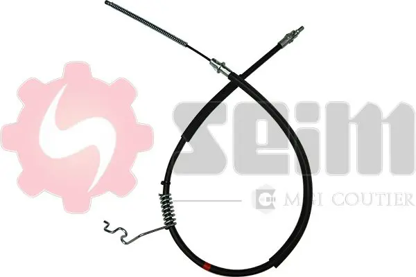 Handler.Part Cable, parking brake SEIM 554138 1