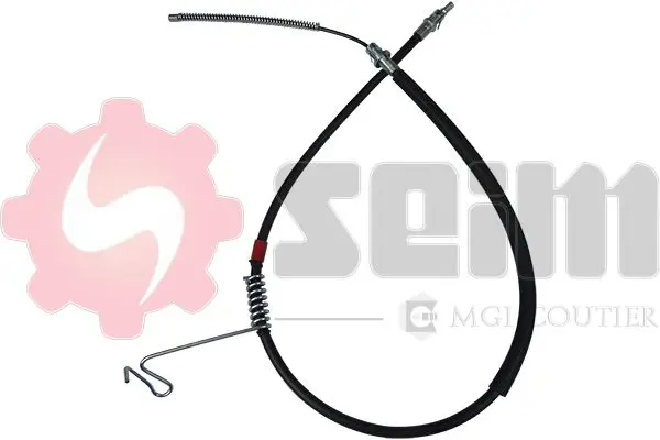 Handler.Part Cable, parking brake SEIM 554725 1