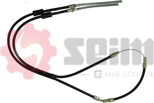 Handler.Part Cable, parking brake SEIM 603080 1