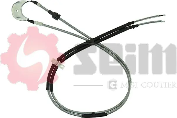 Handler.Part Cable, parking brake SEIM 603160 1