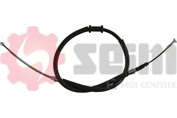 Handler.Part Cable, parking brake SEIM 703450 1