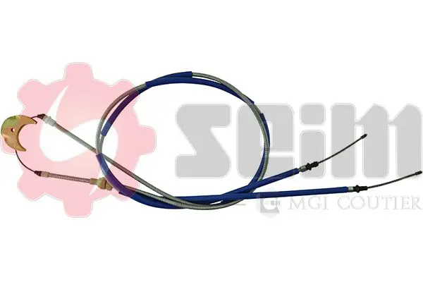 Handler.Part Cable, parking brake SEIM 603170 1