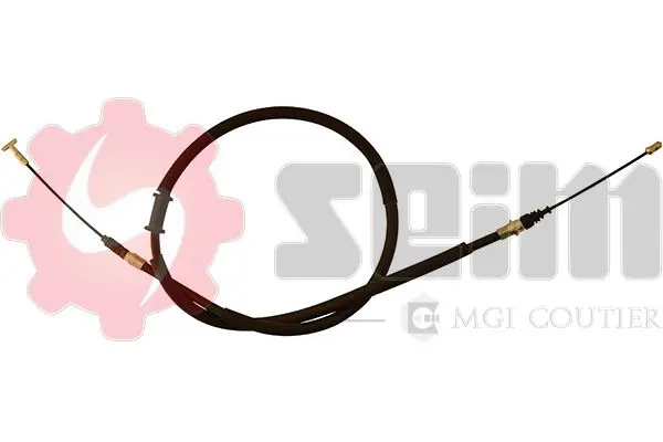 Handler.Part Cable, parking brake SEIM 703490 1