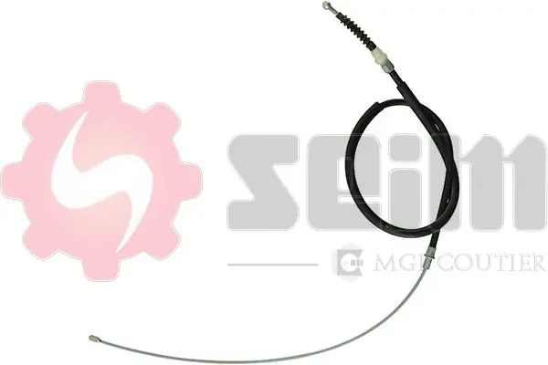 Handler.Part Cable, parking brake SEIM 723366 1