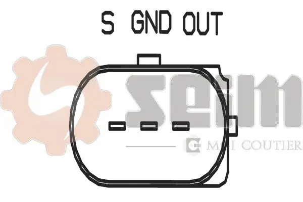 Handler.Part Sensor, crankshaft pulse SEIM CP42 2