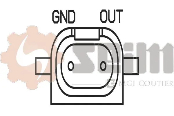 Handler.Part Rpm sensor, automatic transmission SEIM CP349 2