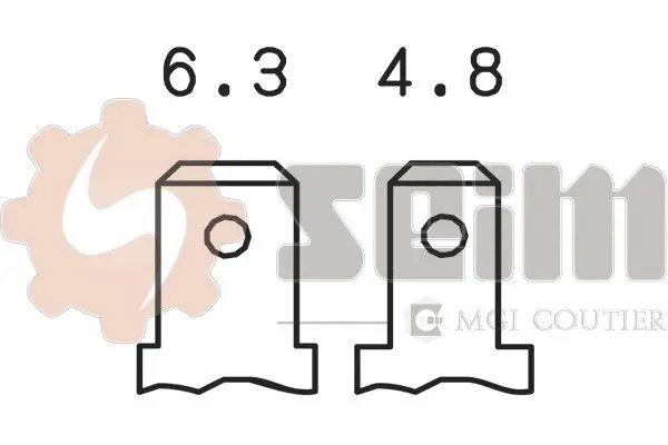 Handler.Part Brake light switch SEIM CS196 2