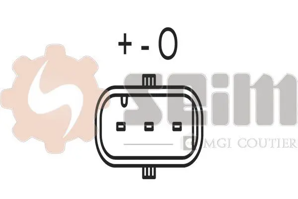 Handler.Part Air pressure sensor, height adaptation SEIM MAP103 1