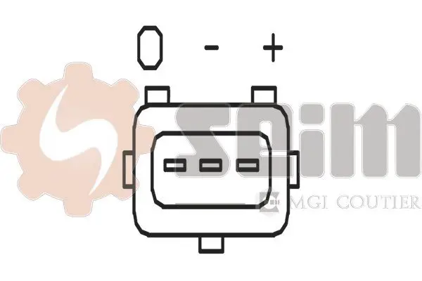 Handler.Part Air pressure sensor, height adaptation SEIM MAP16 1