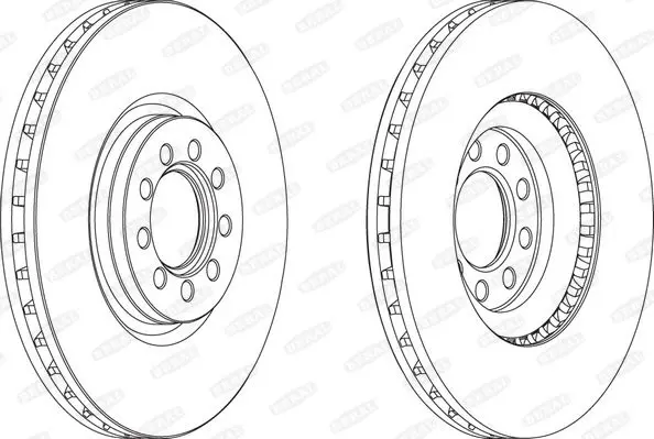 Handler.Part Brake disc BERAL BCR317A 1