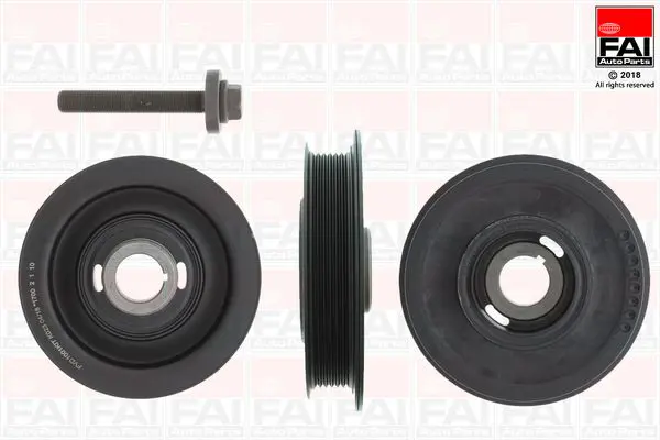 Handler.Part Belt Pulley Set, crankshaft FAI AUTOPARTS FVD1001K 1