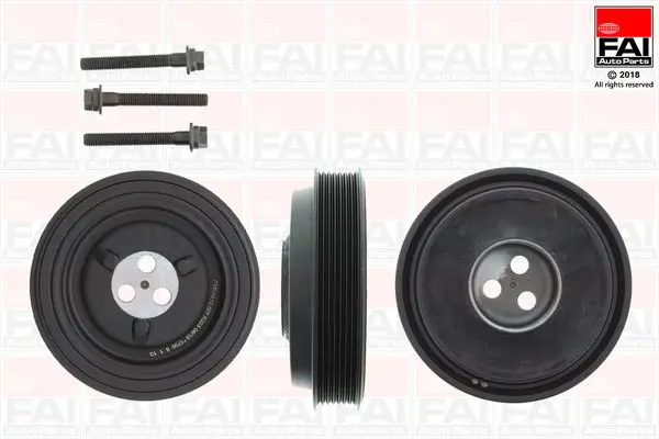 Handler.Part Belt Pulley Set, crankshaft FAI AUTOPARTS FVD1010K 1