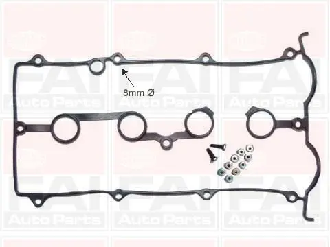 Handler.Part Gasket, cylinder head cover FAI AUTOPARTS RC1595S 1