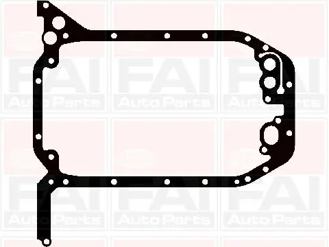 Handler.Part Gasket, wet sump FAI AUTOPARTS SG1033 1