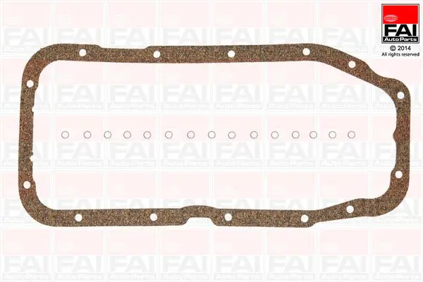 Handler.Part Gasket, wet sump FAI AUTOPARTS SG155 1