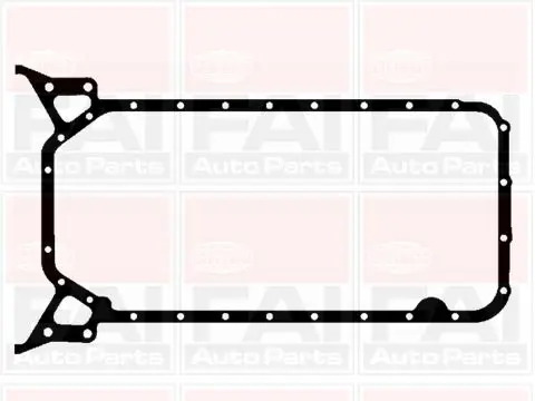 Handler.Part Gasket, wet sump FAI AUTOPARTS SG766 1