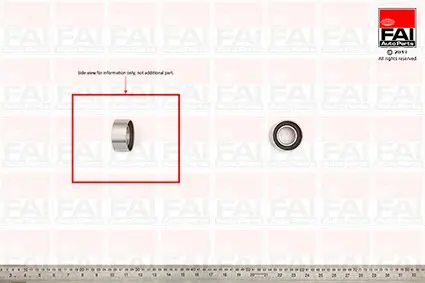 Handler.Part Tensioner pulley, timing belt FAI AUTOPARTS T9276 1