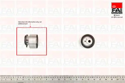 Handler.Part Tensioner pulley, timing belt FAI AUTOPARTS T9470 1