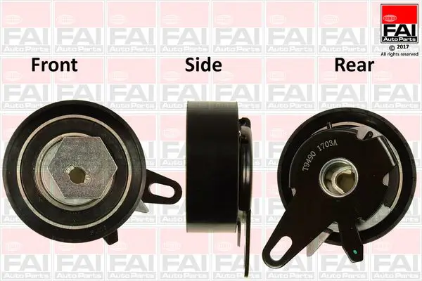 Handler.Part Tensioner, timing belt FAI AUTOPARTS T9490 1