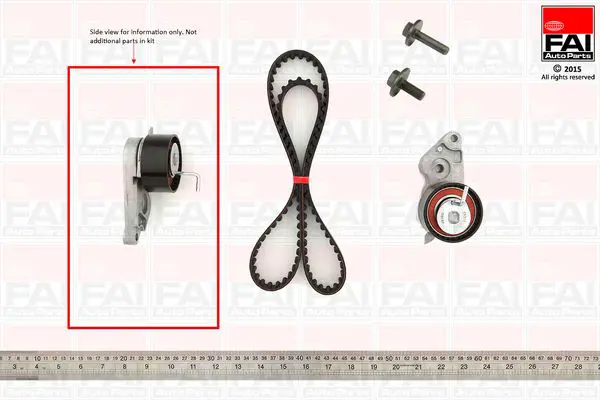 Handler.Part Timing belt set FAI AUTOPARTS TBK104 1