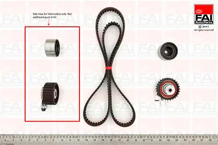 Handler.Part Timing belt set FAI AUTOPARTS TBK179 1