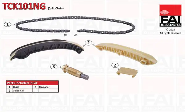 Handler.Part Timing chain kit FAI AUTOPARTS TCK101NG 1