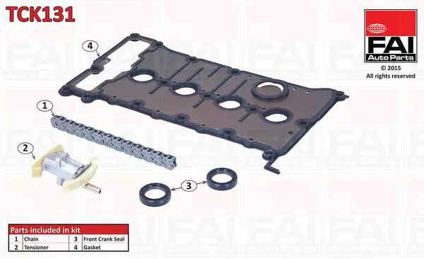 Handler.Part Timing chain kit FAI AUTOPARTS TCK131 1