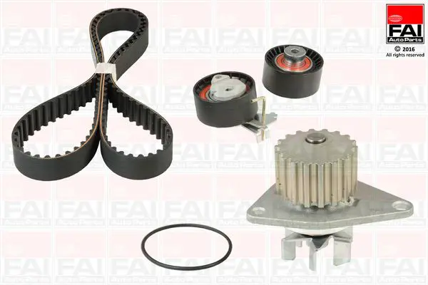 Handler.Part Water pump & timing belt set FAI AUTOPARTS TBK3436416 1