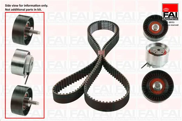 Handler.Part Timing belt set FAI AUTOPARTS TBK465 1