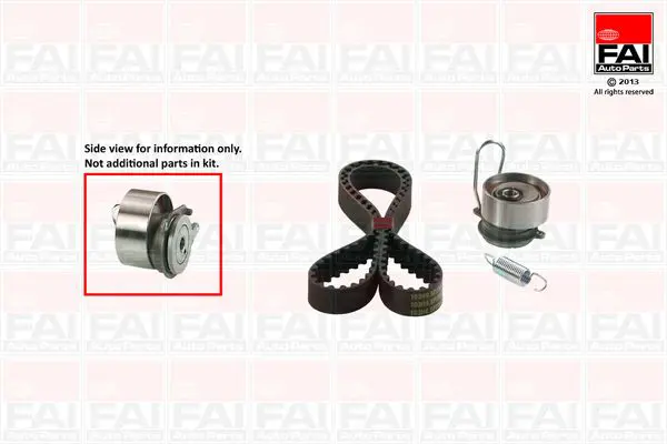 Handler.Part Timing belt set FAI AUTOPARTS TBK501 1