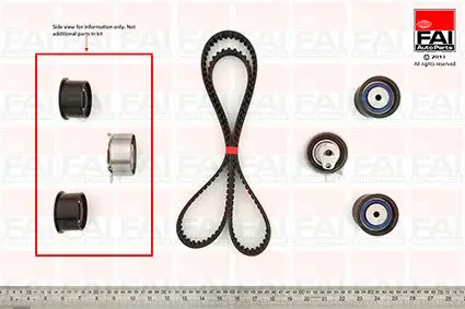 Handler.Part Timing belt set FAI AUTOPARTS TBK54 1