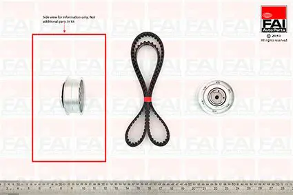 Handler.Part Timing belt set FAI AUTOPARTS TBK90 1