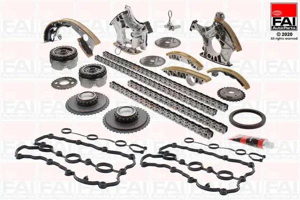 Handler.Part Timing chain kit FAI AUTOPARTS TCK296VVT 1