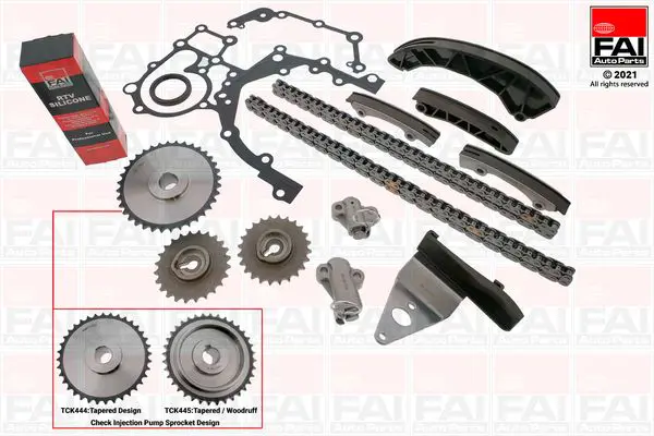 Handler.Part Timing Chain Kit FAI AUTOPARTS TCK444 1