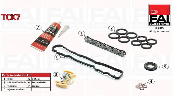 Handler.Part Timing chain kit FAI AUTOPARTS TCK7 1