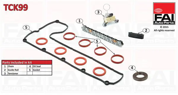 Handler.Part Timing chain kit FAI AUTOPARTS TCK99 1