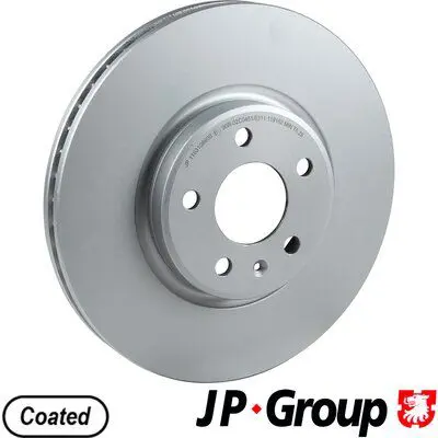 Handler.Part Brake disc JP GROUP 1163108600 1