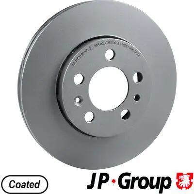 Handler.Part Brake disc JP GROUP 1163109100 1