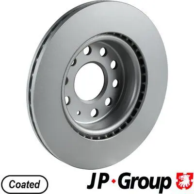 Handler.Part Brake disc JP GROUP 1163109300 2