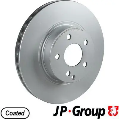 Handler.Part Brake disc JP GROUP 1363107300 1