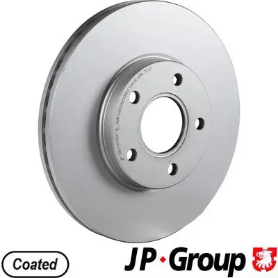 Handler.Part Brake disc JP GROUP 1563101500 1